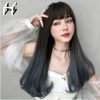 H-BOX 假髮 漸變色微內捲長髮：圖片 3