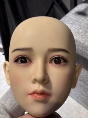 俊影 小兔 矽膠頭雕